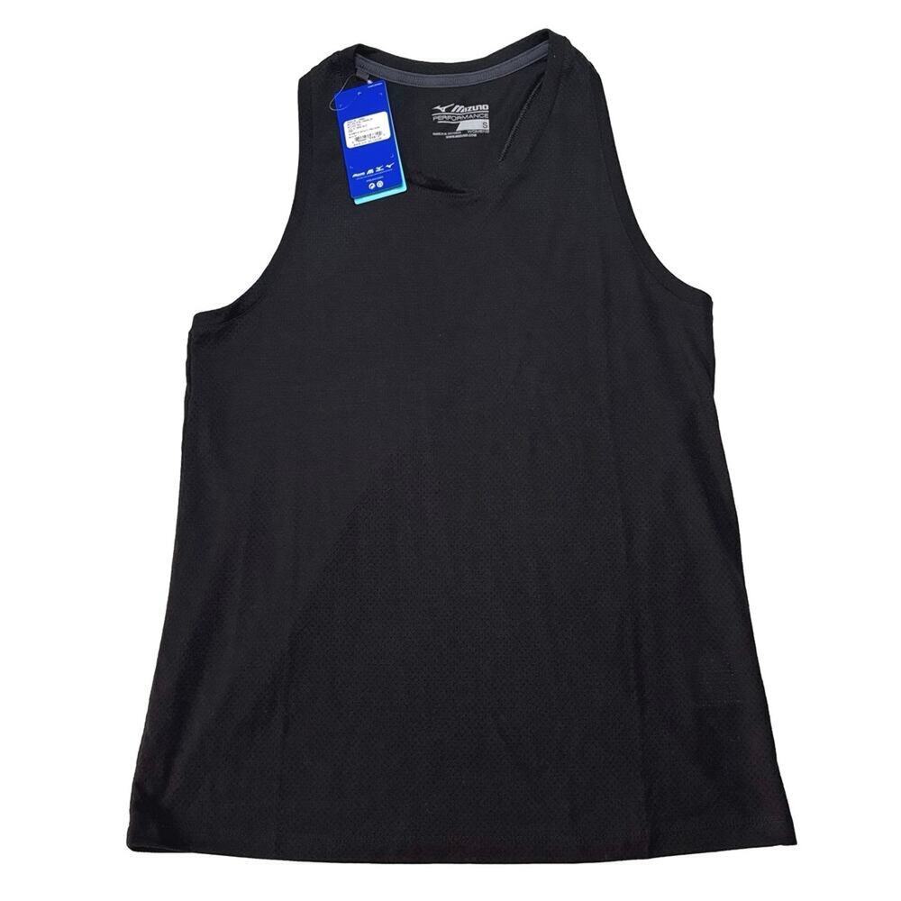 Mizuno Infinity Training Tank Women’s Small Black Racerback Moisture Wicking NWT